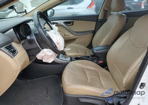 2012 Hyundai Elantra Gls from USA, damaged, VIN 5NPDH4AE7CH090458